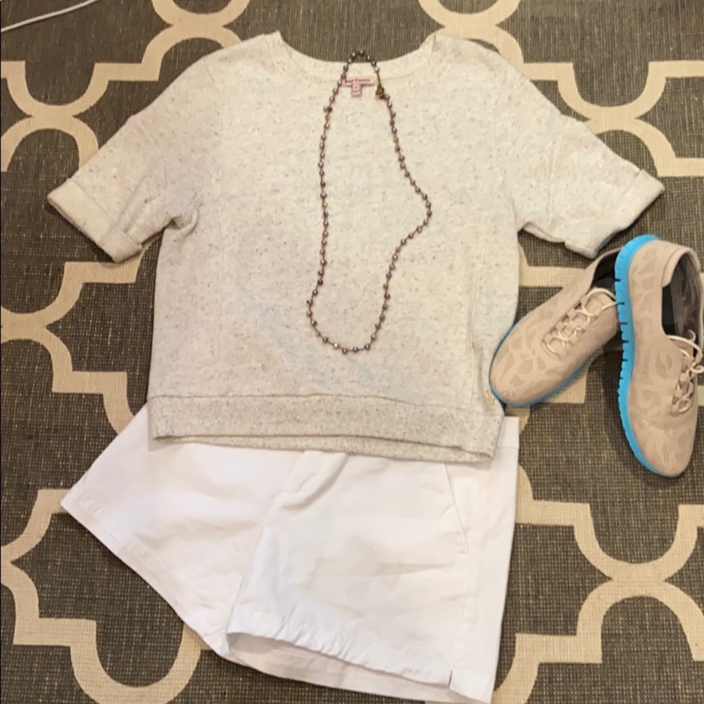 Juicy Couture short sleeve sweatshirt